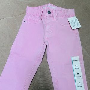 Cat & Jack girls pants 4T NWT